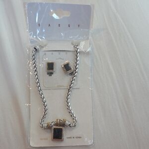 Sassy Vintage (1990s) Necklace and Earrings Set NWT